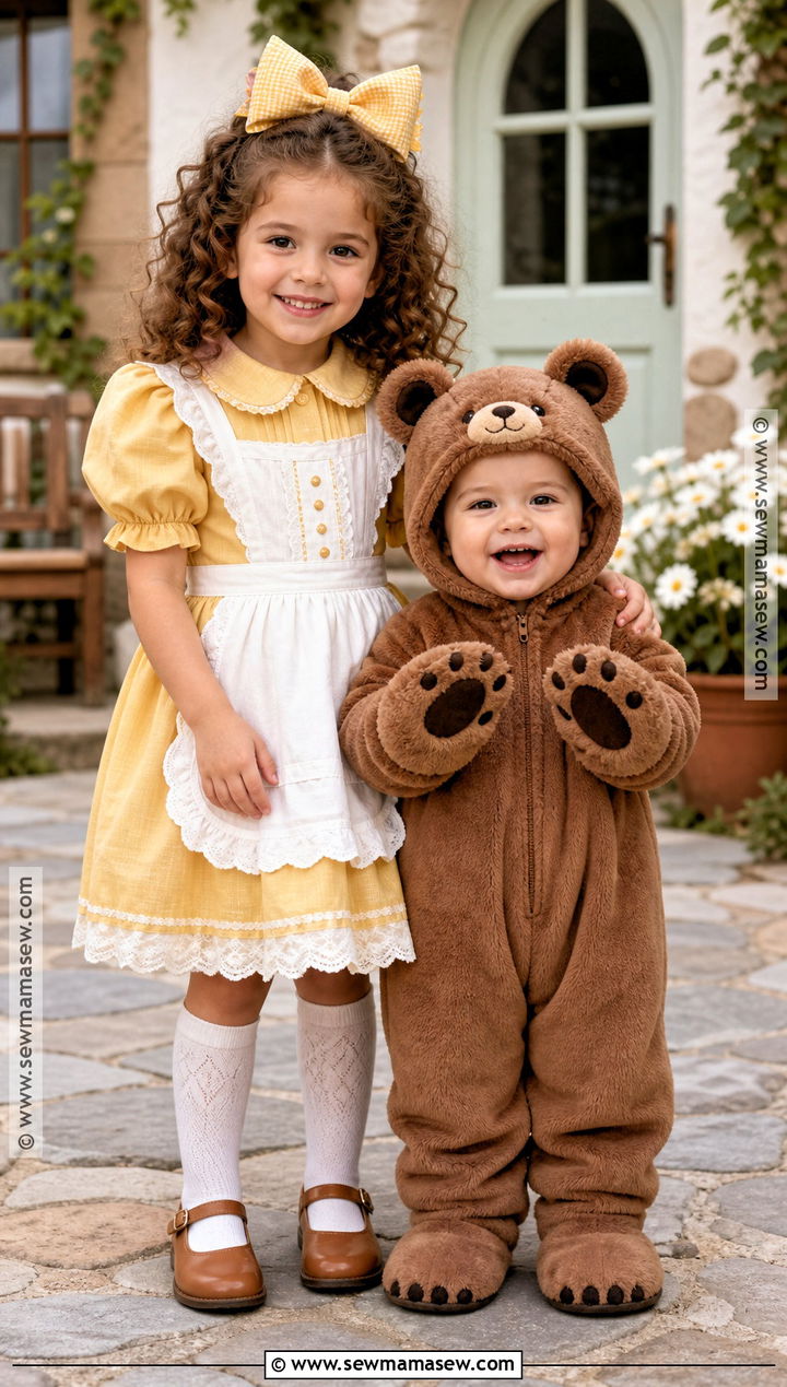 Goldilocks And Baby Bear Costumes - 35 brother sister halloween costumes
