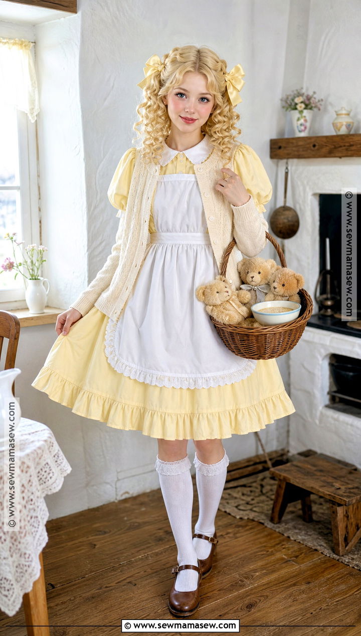 Goldilocks And The Three Bears Costume - 30 Fairytale Characters Costumes