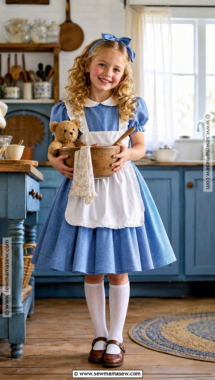Goldilocks Costume - 35 kids book character costumes