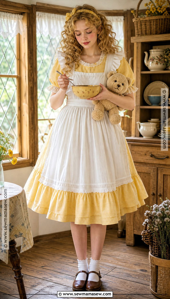 Goldilocks Costume - 40 book characters dress up ideas