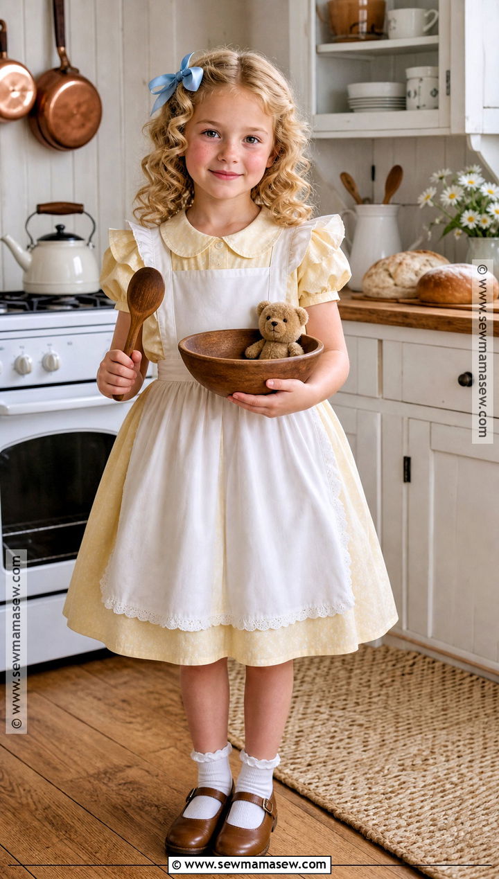 Goldilocks Costume With Yellow Dress - 30 easy book character costumes for kids
