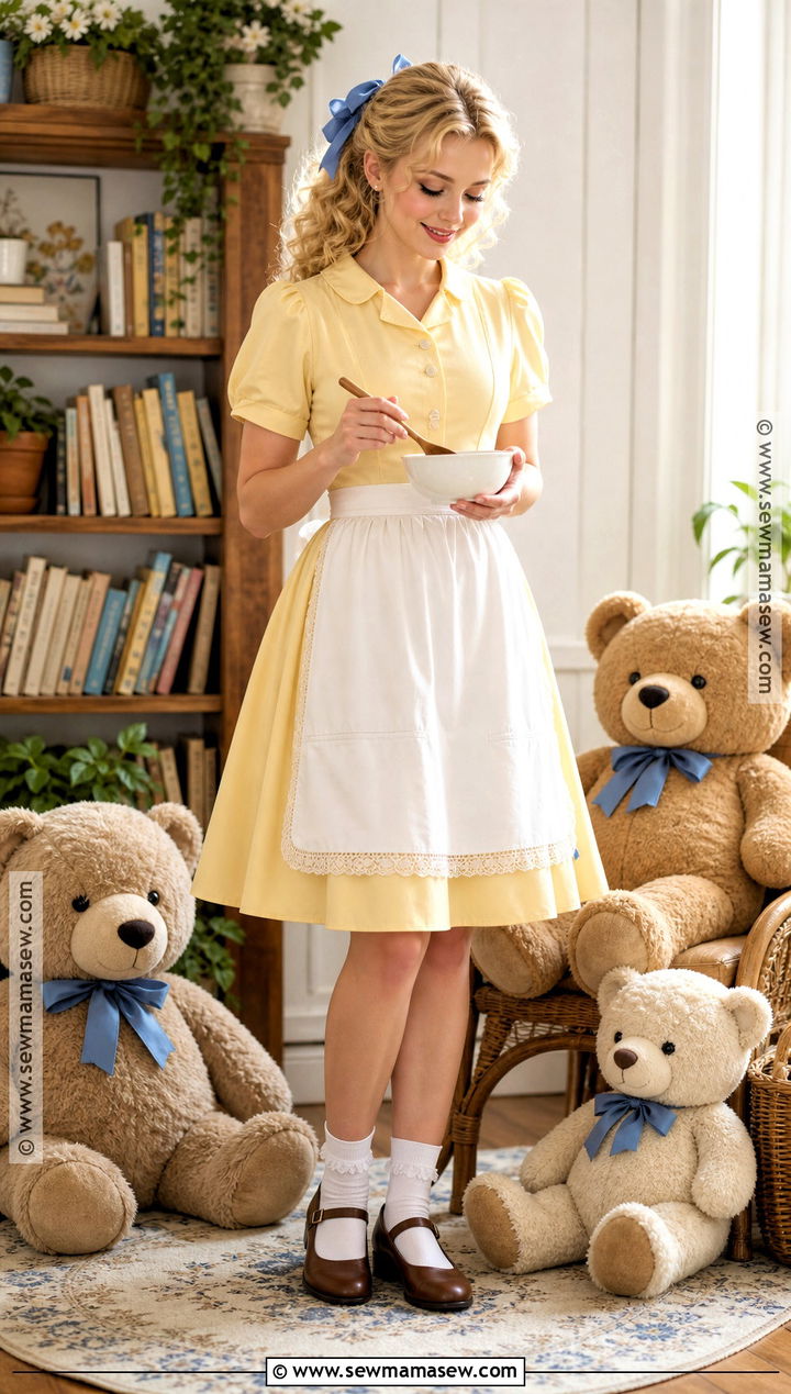 Goldilocks Costume With Yellow Dress - 35 book week costumes for teachers