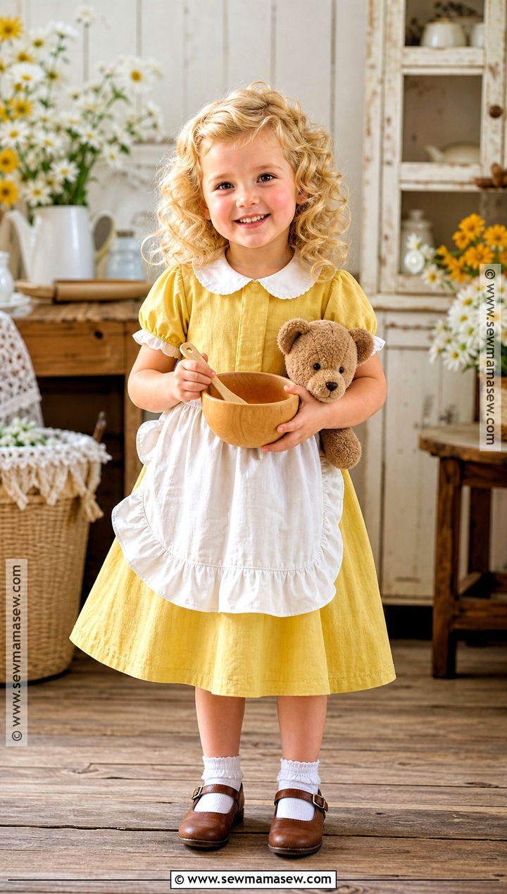 Goldilocks Costume With Yellow Dress - 30 book character dress up day ideas