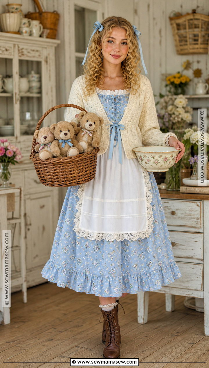 Goldilocks Storybook Costume - 35 blonde halloween costume ideas