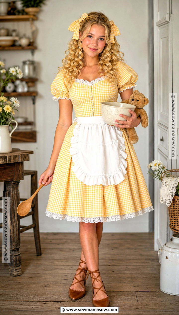 Goldilocks Storybook Costume - 30 blonde girl halloween costumes