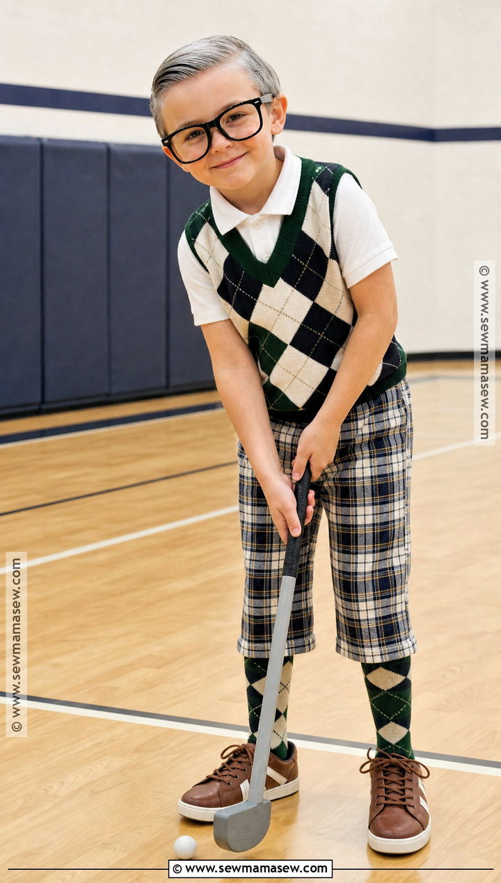 Golfing Grandpa 100th Day Costume - 40 100th day of school dress up ideas