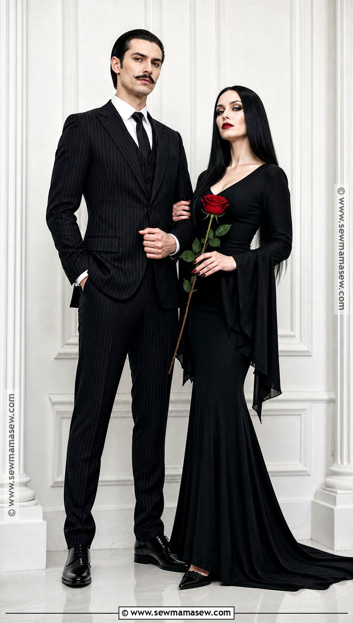 Gomez And Morticia Addams Couples Cosplay - 35 Couples Cosplay Ideas