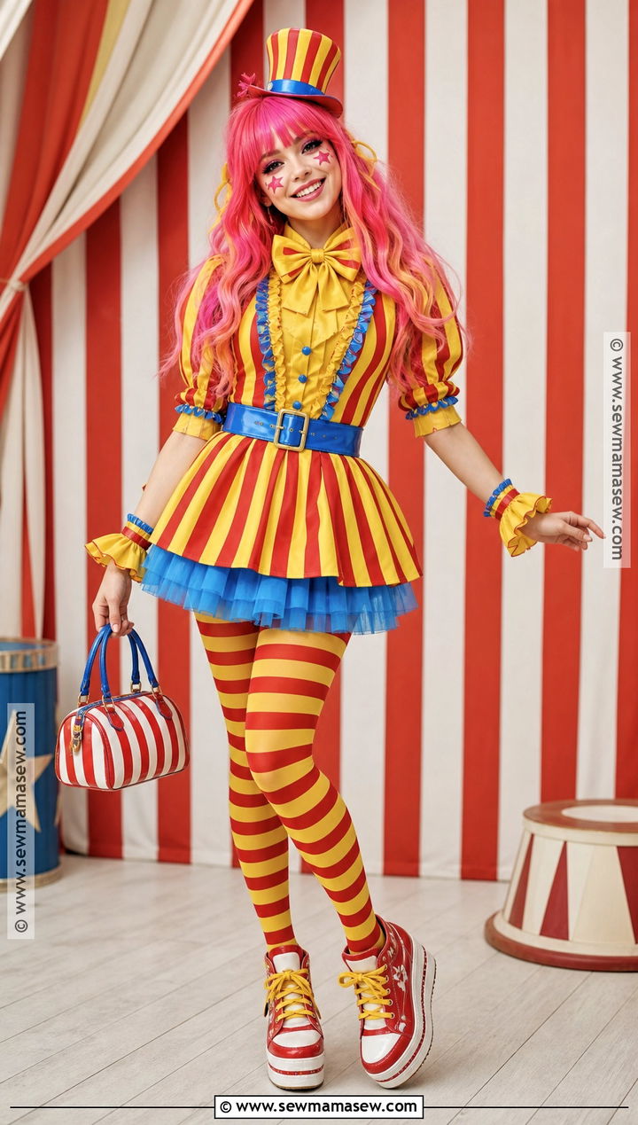 Gooliope Jellington Circus Monster Costume - 50 monster high halloween costumes