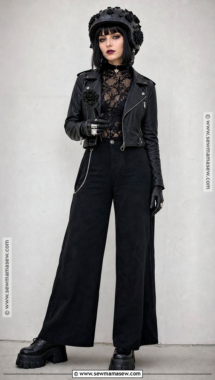 Goth Biker Girl Costume - 30 Biker Girl Costume Ideas