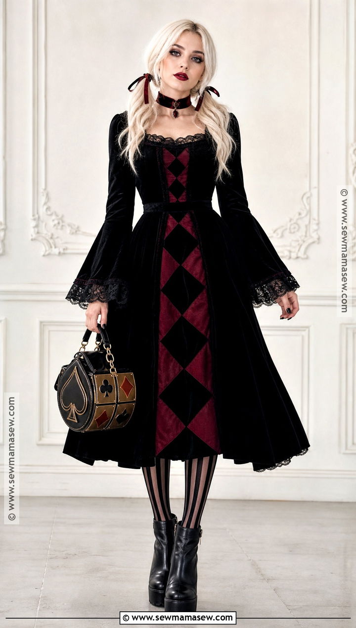 Goth Harley Quinn Costume - 50 harley quinn costume ideas
