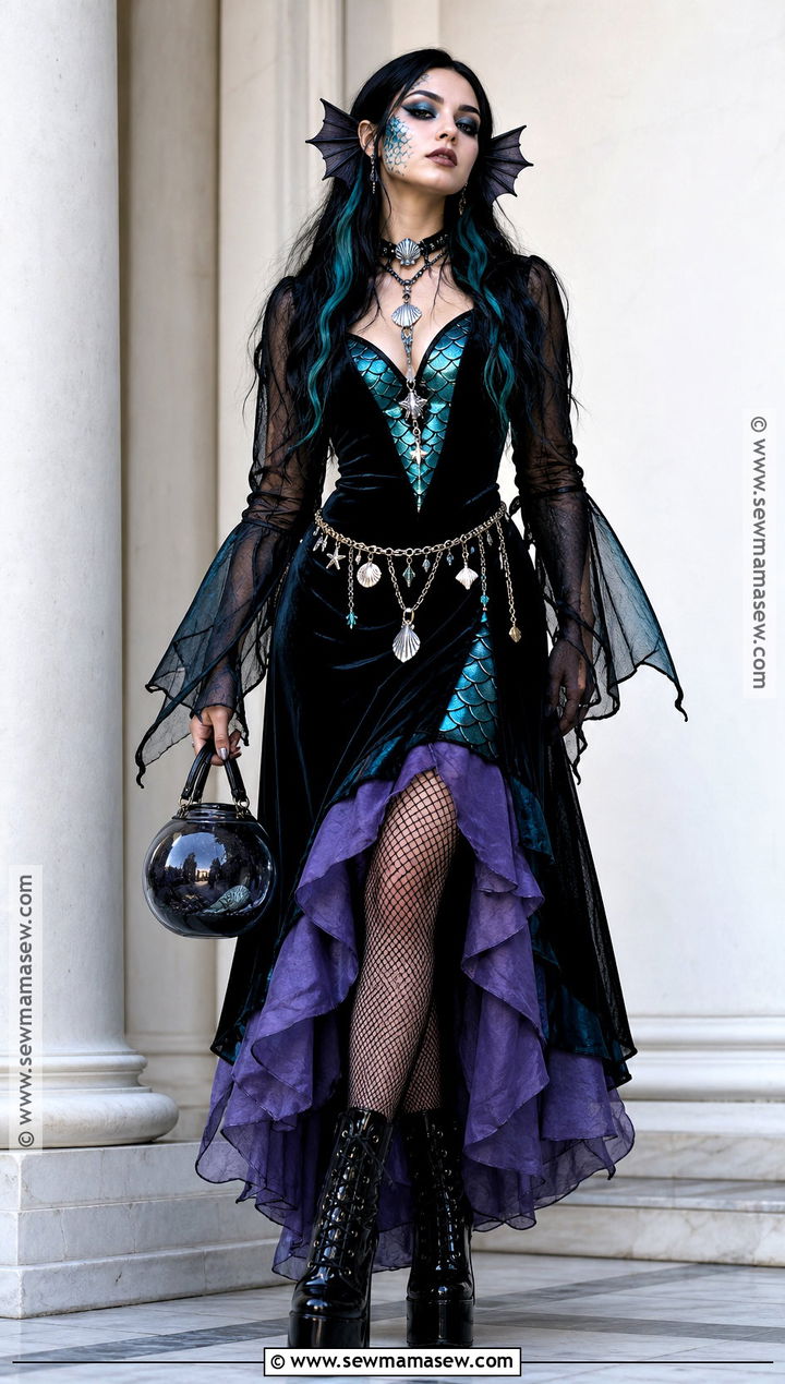 Goth Lagoona Blue Costume - 40 lagoona blue costume ideas
