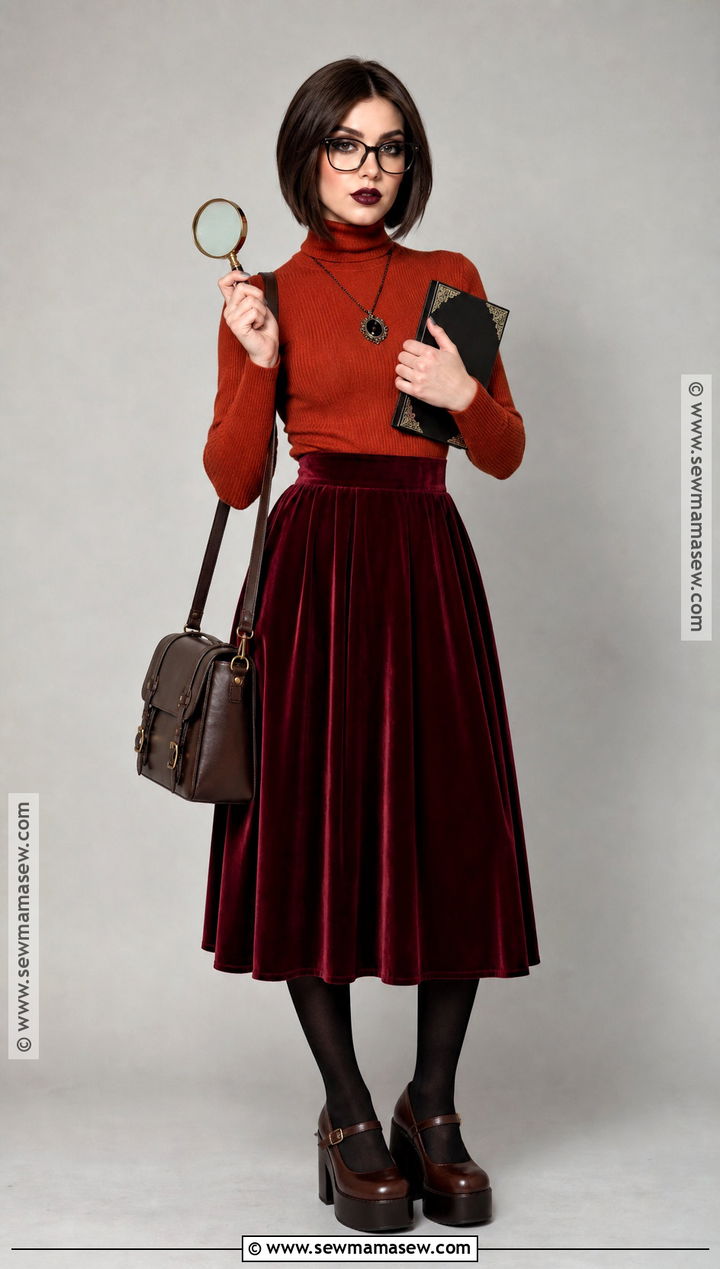 Goth Velma Costume - 50 velma costume ideas