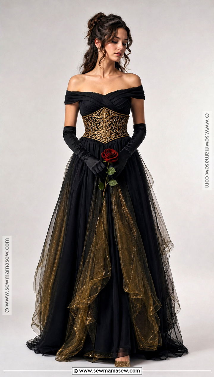 Gothic Belle Costume - 50 belle costume ideas