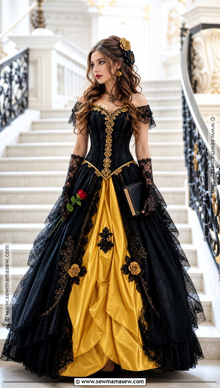 Gothic Belle Costume - 45 belle halloween costume ideas