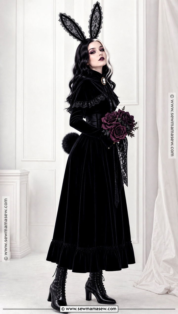 Gothic Bunny Costume - 50 bunny costume ideas
