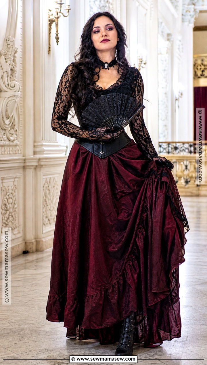 Gothic Christine Daae Costume - 40 phantom of the opera costumes
