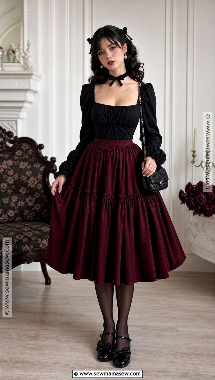 Gothic Coquette Halloween Outfit - 30 Halloween Outfits Aesthetic