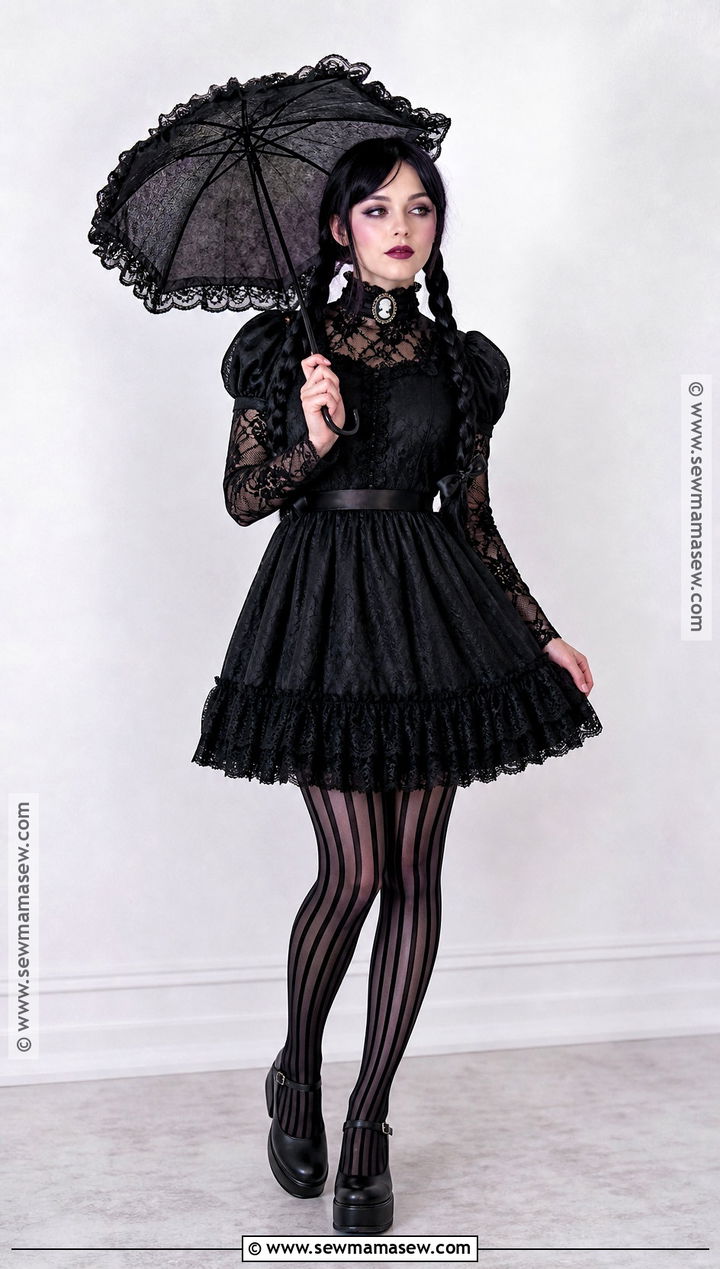 Gothic Doll Costume - 40 doll costume ideas