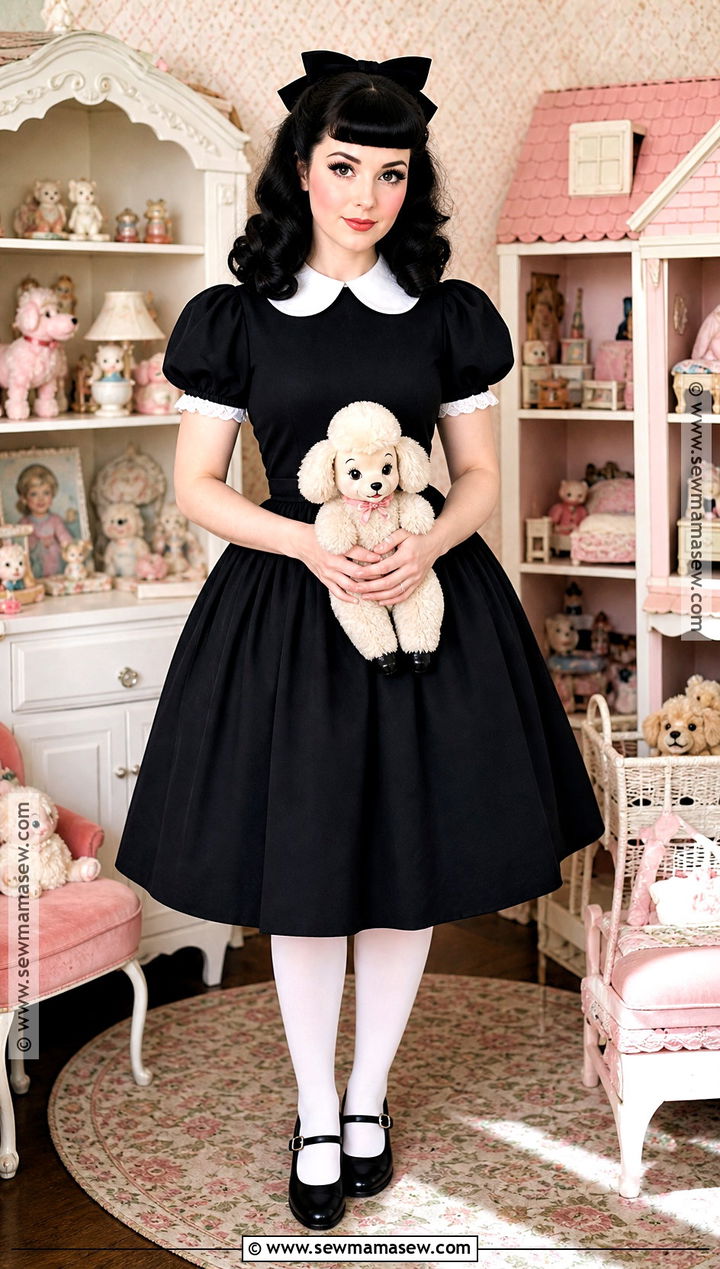 Gothic Doll Costume For Black Hair - 30 black hair costume ideas