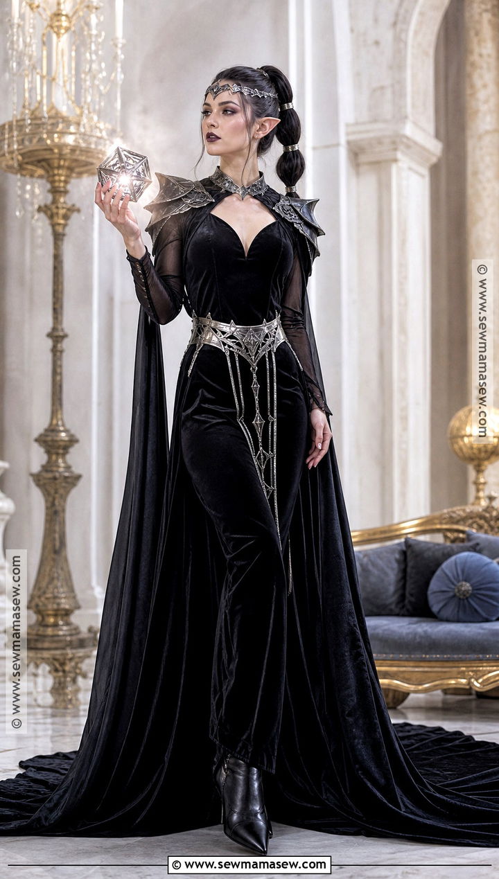 Gothic Dress Shadowheart Cosplay - 30 Shadowheart Cosplay Ideas