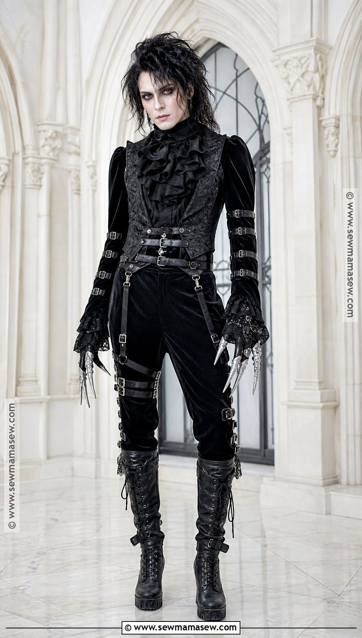 Gothic Edward Scissorhands Costume - 45 edward scissorhands costume ideas