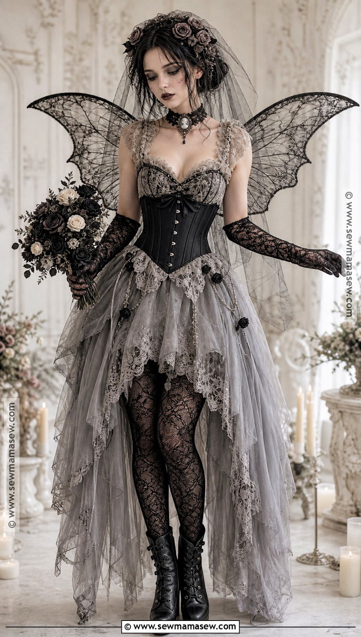 Gothic Fairy Bride Costume - 30 Gothic Fairy Costume Ideas