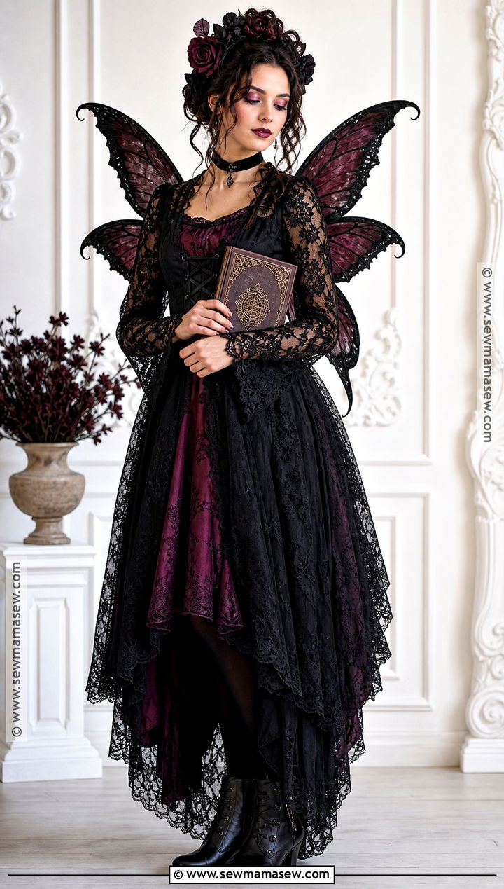 Gothic Fairy Costume - 35 halloween costumes fairy
