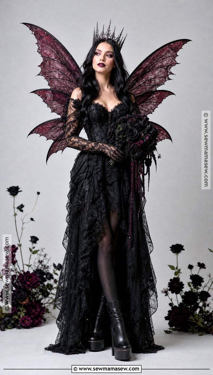Gothic Fairy Costume - 50 fairy costume ideas