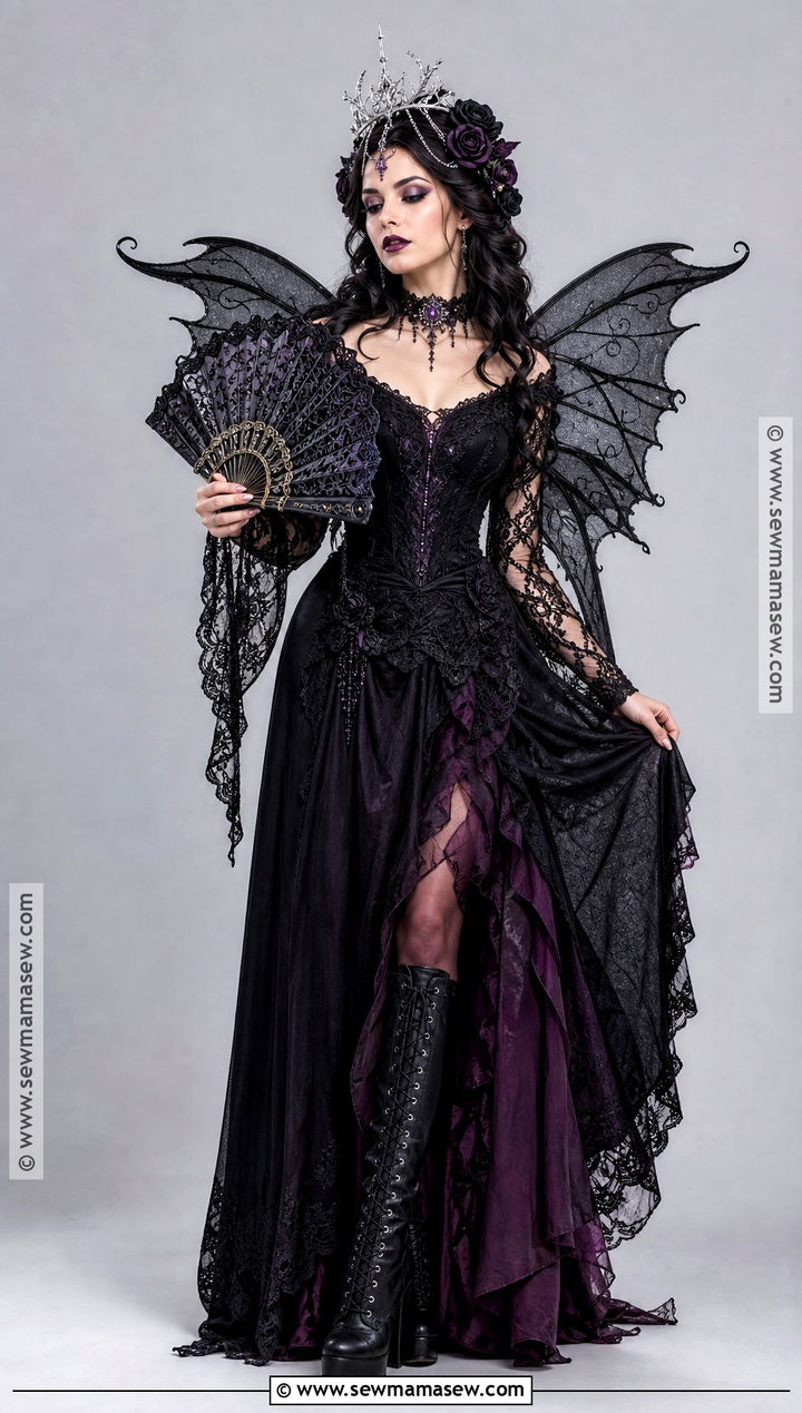 Gothic Fairy Costume - 35 fairy costume ideas for women