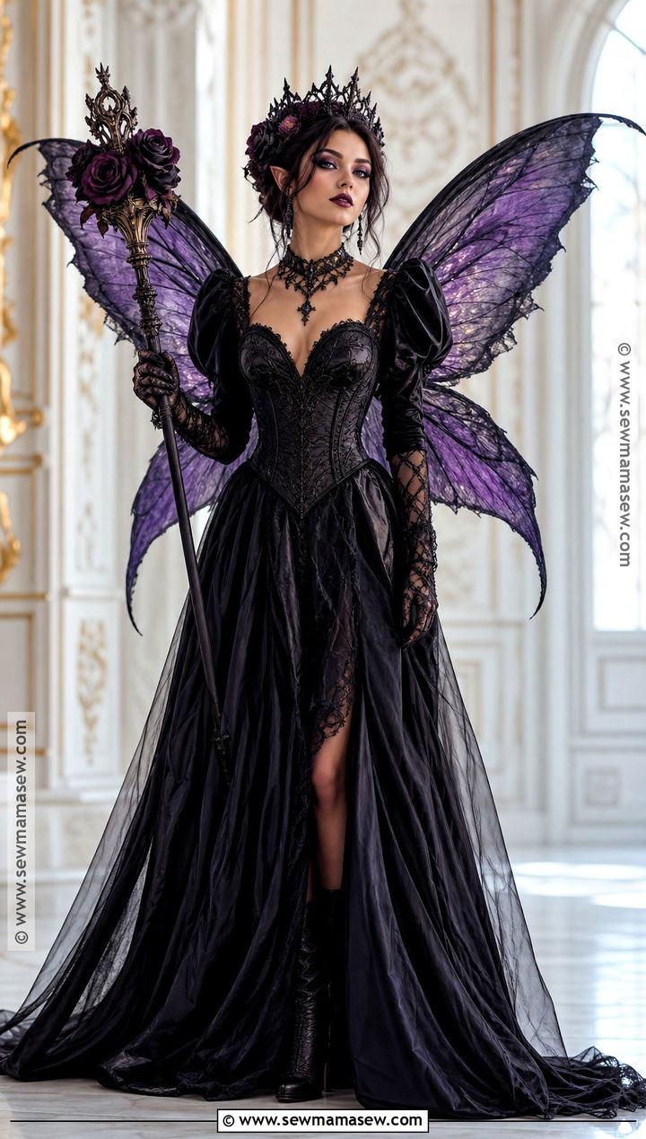 Gothic Fairy Queen Costume - 30 Gothic Fairy Costume Ideas