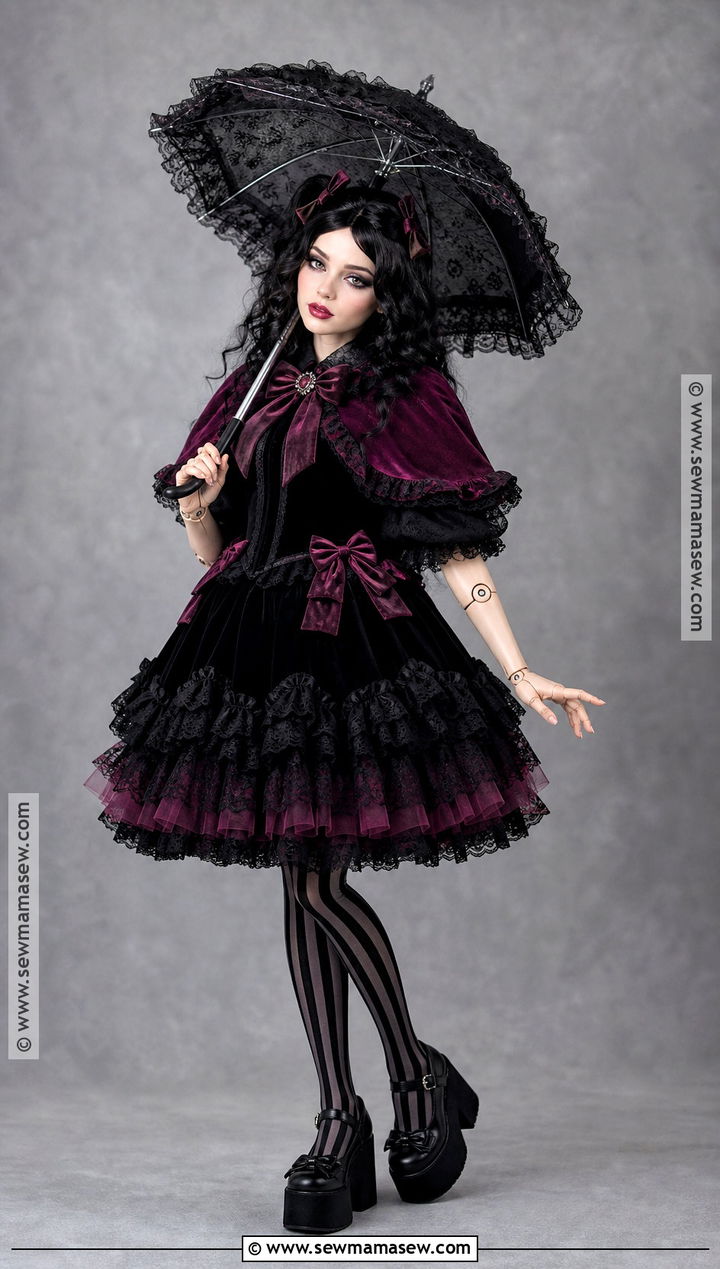 Gothic Fashion Doll Cosplay - 35 doll cosplay ideas