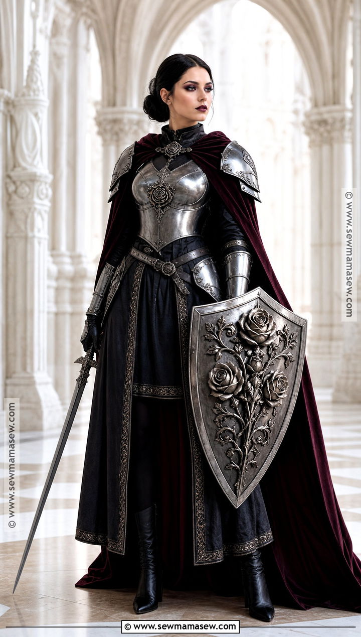 Gothic Female Knight Costume - 30 female knight costume ideas