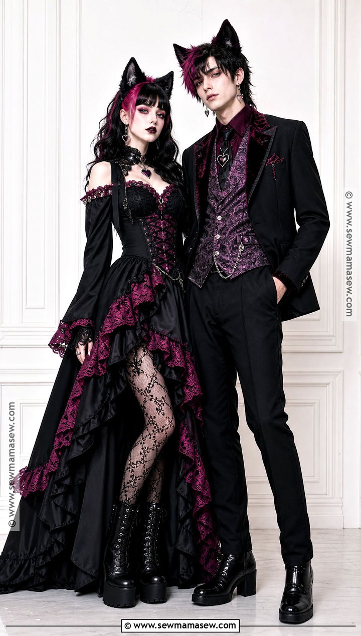 Gothic Formal Draculaura And Clawd Wolf Costume - 30 draculaura and clawd wolf costume ideas