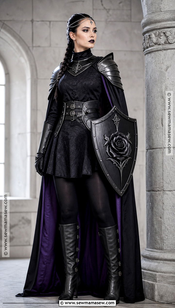 Gothic Knight Costume - 35 Knight Costume Ideas for Women
