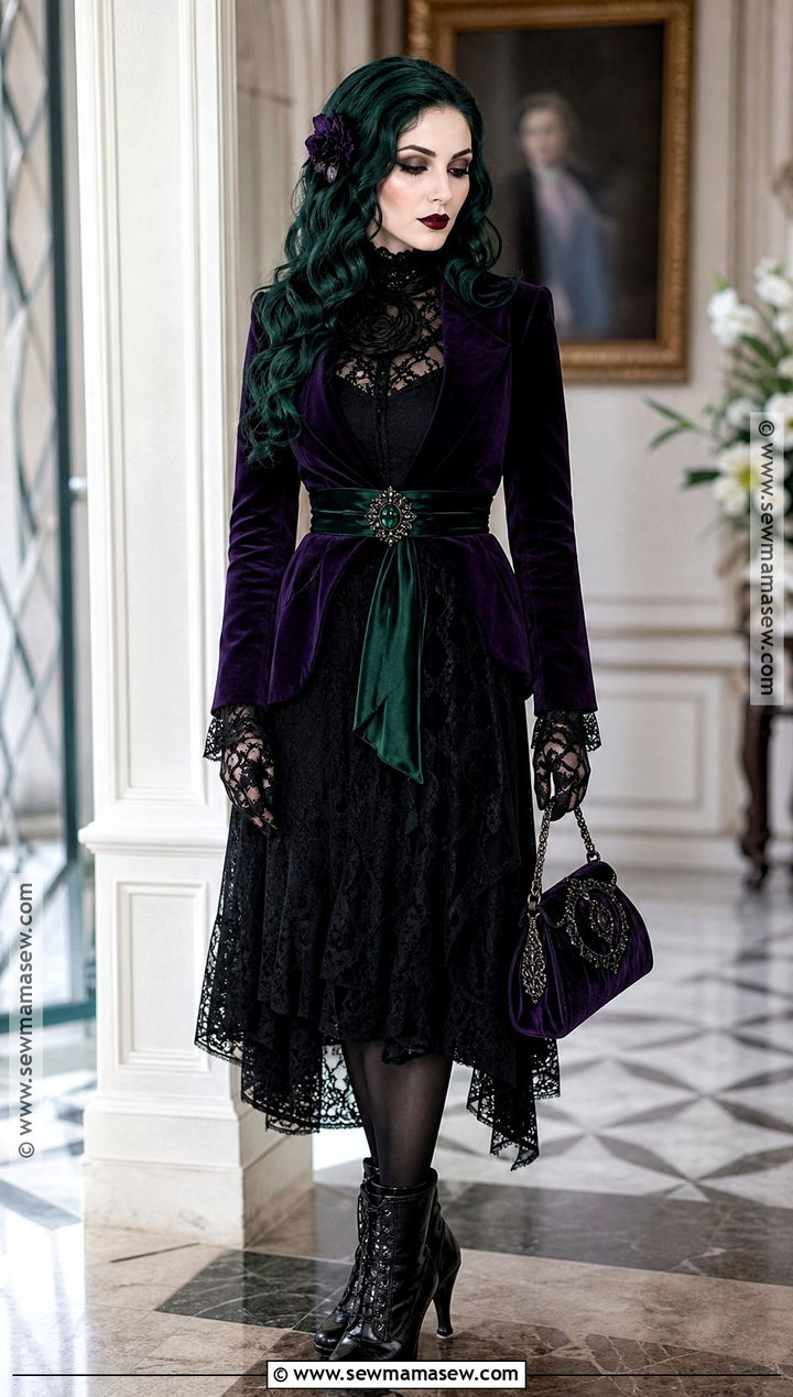 Gothic Lace Female Joker Costume - 35 female joker costume ideas
