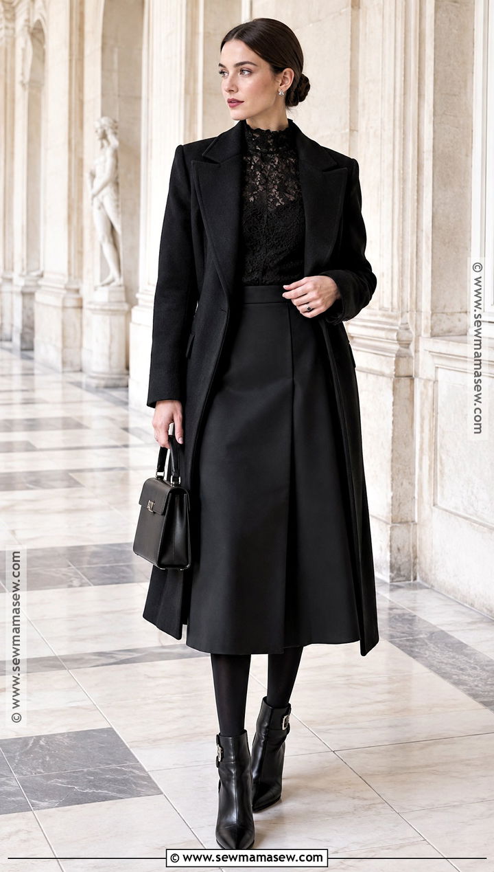 Gothic Lace Witch Outfit - 30 witch outfits aesthetic