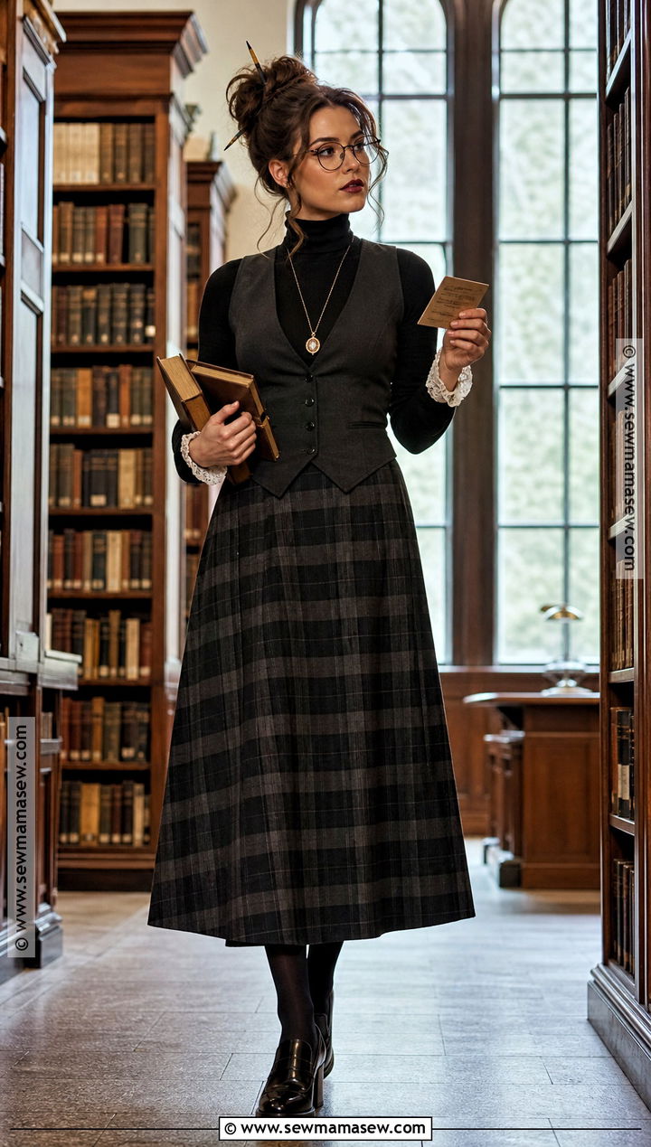 Gothic Librarian Costume - 45 nun costume ideas