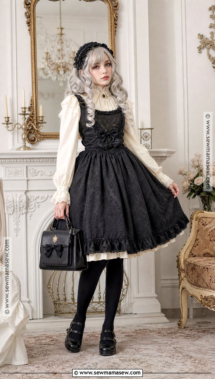 Gothic Lolita Cosplay Sewing Pattern - 30 Cosplay Sewing Patterns Ideas