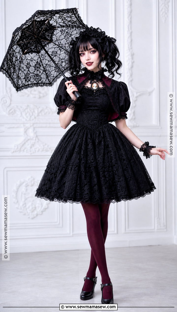 Gothic Lolita Vampire Costume - 30 Halloween Vampire Costumes for Women