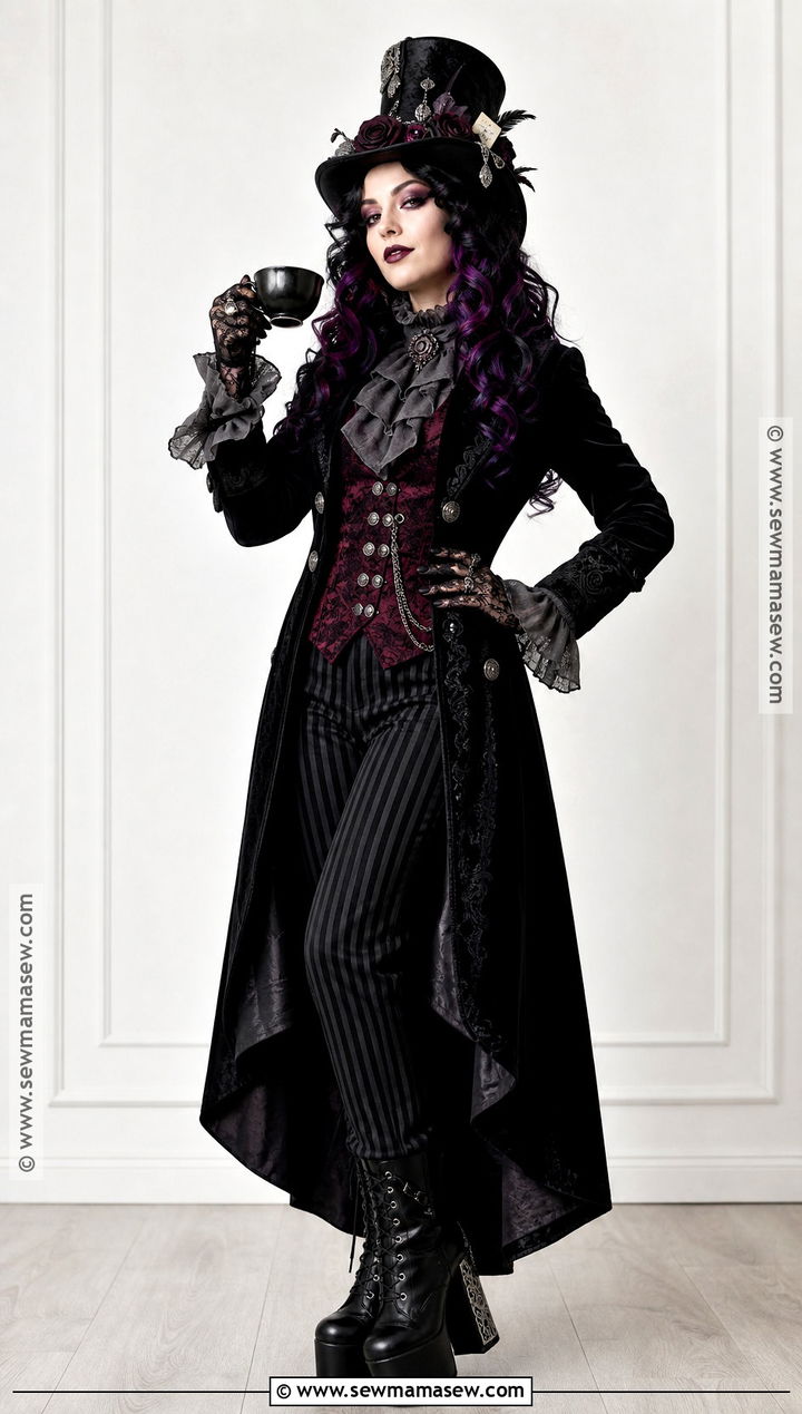 Gothic Mad Hatter Cosplay - 35 Mad Hatter Cosplay Ideas