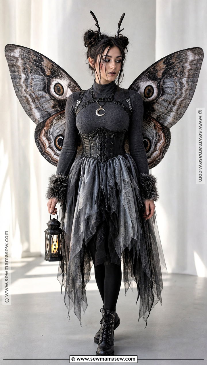 Gothic Moth Fairy Costume - 30 Gothic Fairy Costume Ideas