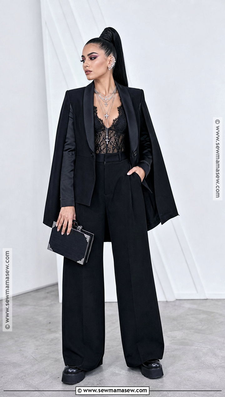 Gothic Pantsuit Vampire Ball Outfit - 30 vampire ball outfit ideas