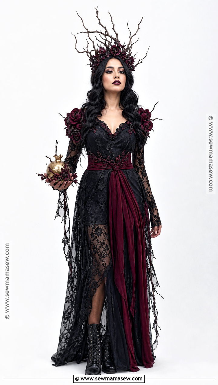 Gothic Persephone Costume - 40 Persephone Costume Ideas