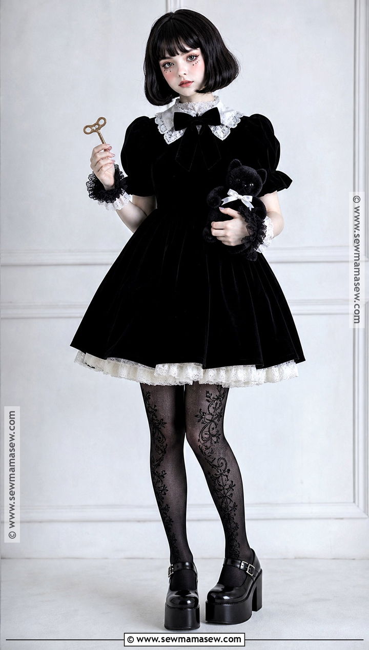 Gothic Porcelain Doll Costume - 35 alt halloween costume ideas