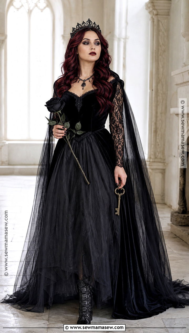 Gothic Princess Costume - 45 princess halloween costume ideas