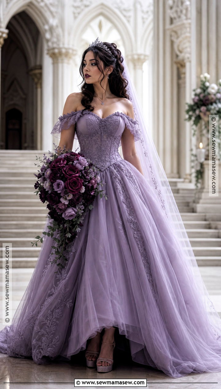 Gothic Princess Halloween Wedding Dress - 30 halloween wedding dresses