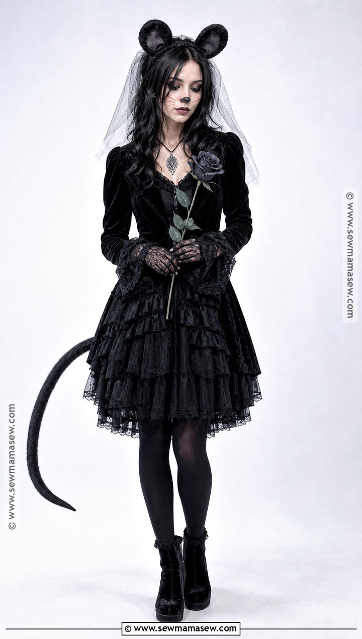Gothic Rat Costume - 35 rat costume ideas