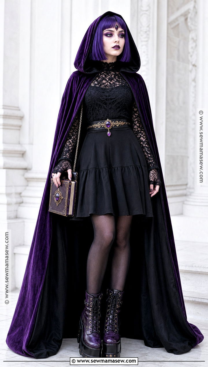 Gothic Raven Halloween Outfit - 30 Raven Teen Titans Go Outfit Halloween Ideas