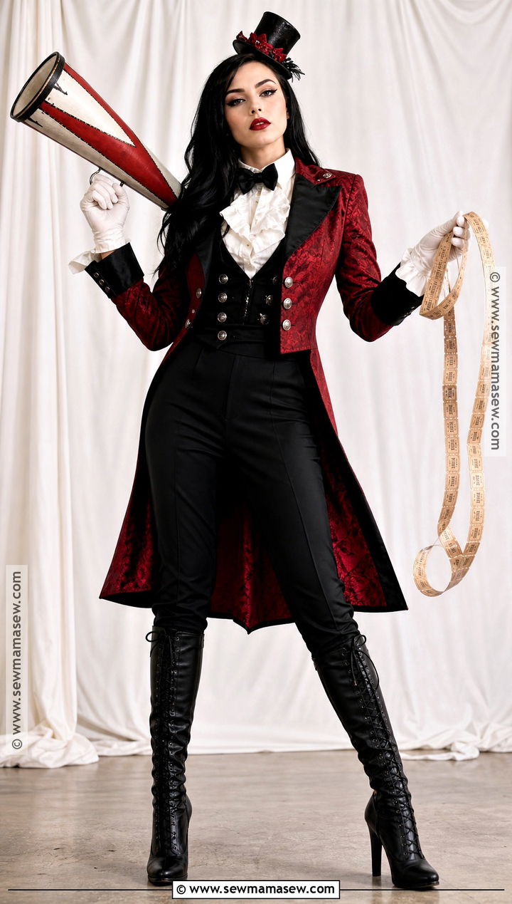 Gothic Ringmaster Costume - 35 alt halloween costume ideas