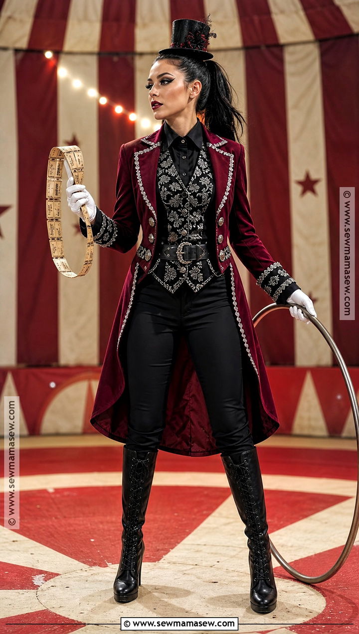 Gothic Ringmaster Costume - 35 Gothic Halloween Costumes